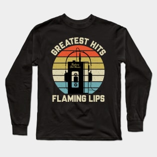 Greatest Hits Flaming Lips Long Sleeve T-Shirt